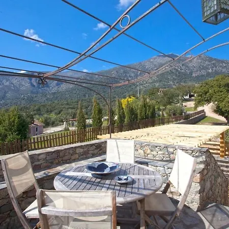 Le Capu Biancu-Location Avec Vue Proche Des Gorges De L Asco Entre Mer Et Montagne Moltifao Exterior photo