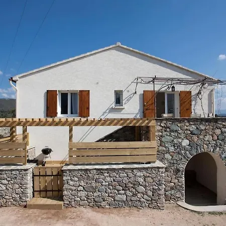 Le Capu Biancu-Location Avec Vue Proche Des Gorges De L Asco Entre Mer Et Montagne Moltifao Exterior photo