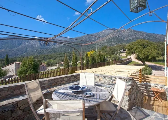 Le Capu Biancu-Location Avec Vue Proche Des Gorges De L Asco Entre Mer Et Montagne